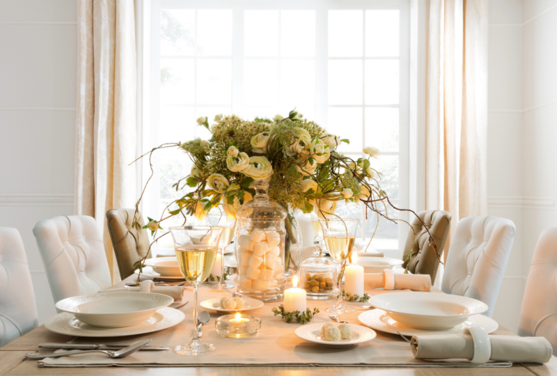 Jadalnia glamour – aranżacje