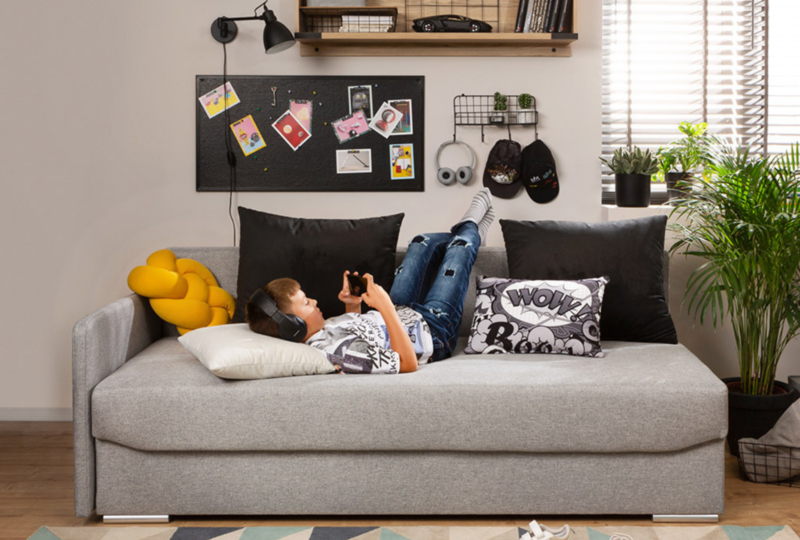 Pokój dla nastolatków - komplety wypoczynkowe stworzone z myślą o pokoju młodzieżowym