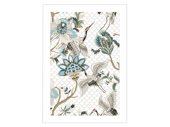 Plakat w stylu boho glam