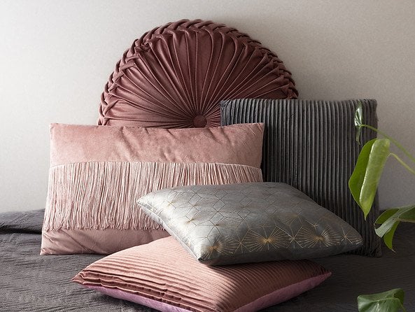 Poduszka Kerala różowa