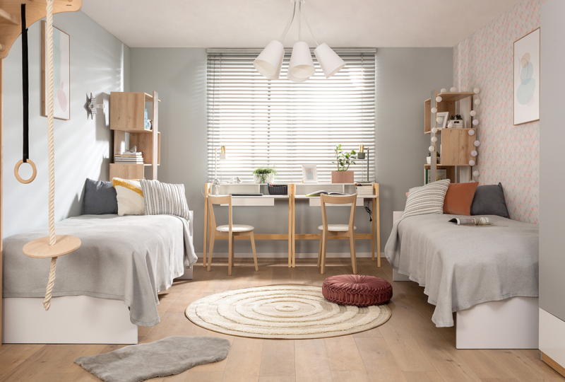 Pokój dla bliźniaków - aranżacja