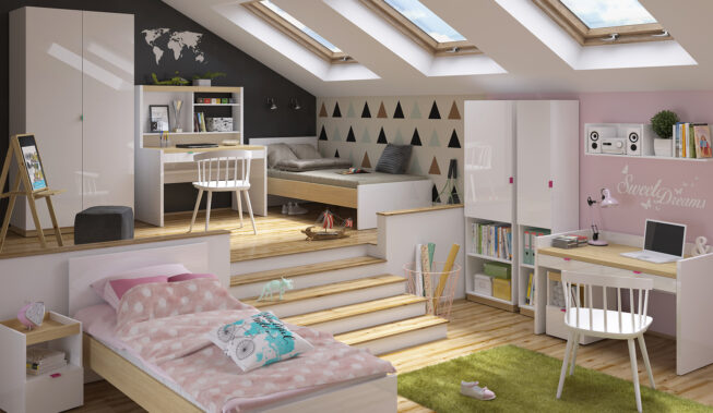 Pokój dziecięcy z łóżkiem na antresoli – jak go urządzić?