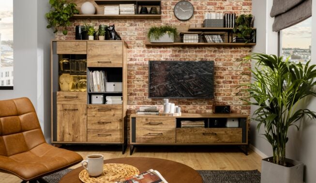 Minimalistycznie i gustownie – idealne meble do przechowywania w stylu industrialnym