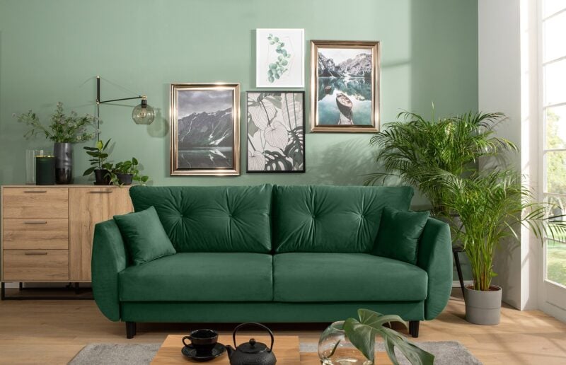 Sofa-Merla-zielona