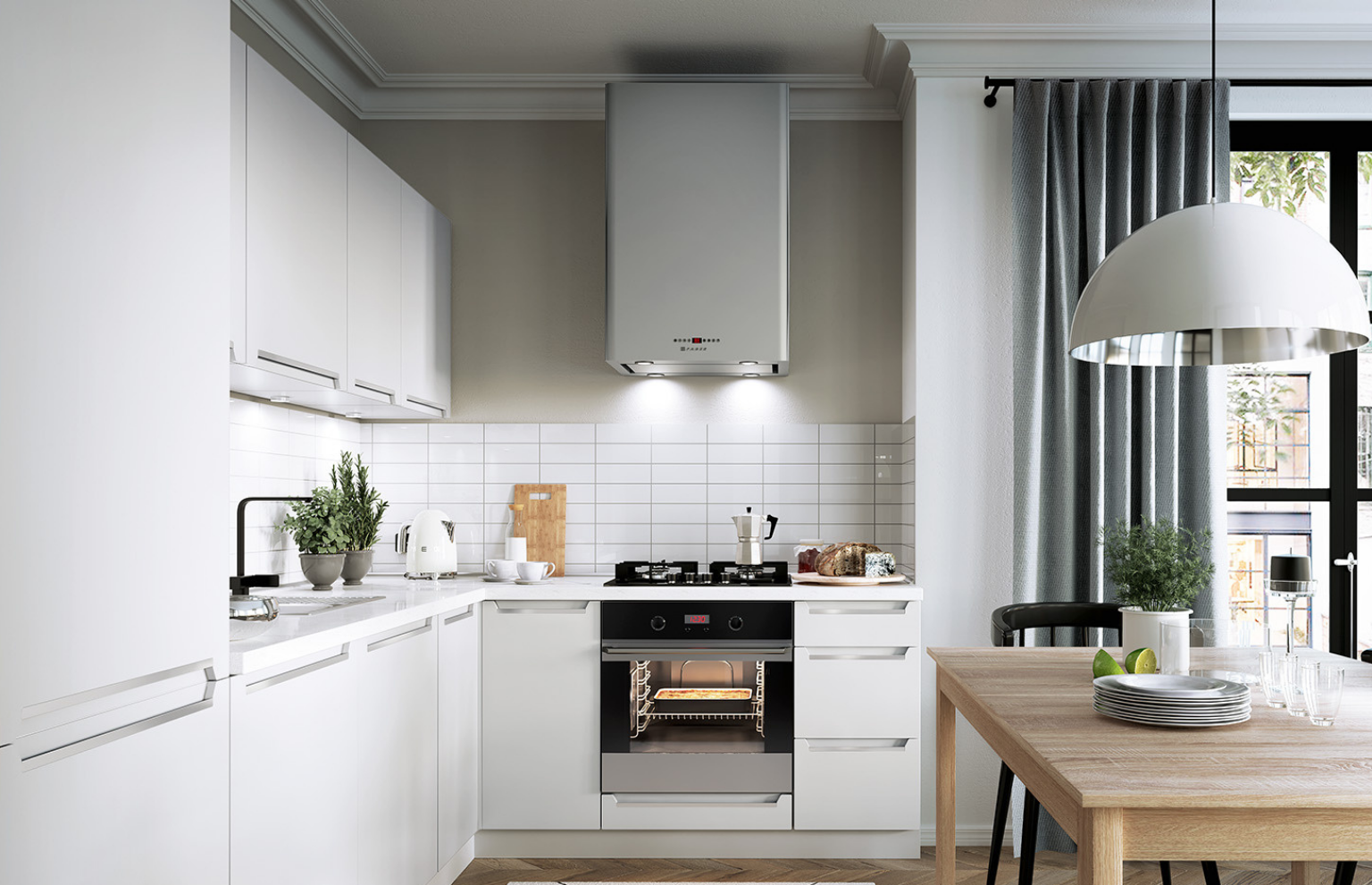 kuchnia z jadalnią aranżacje