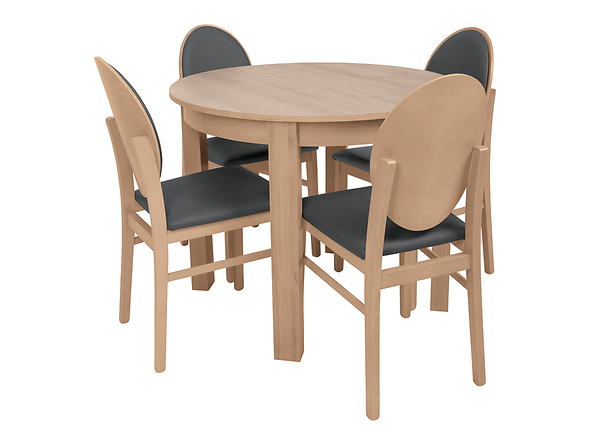 zestaw stół z krzesłami do jadalni