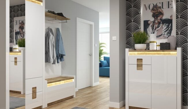 Przedpokój w stylu nowojorskim – aranżacje