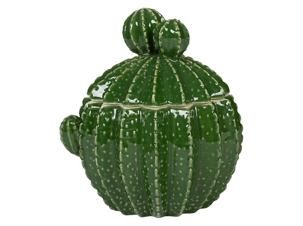 Szkatułka dekoracyjna w kształcie kaktusa