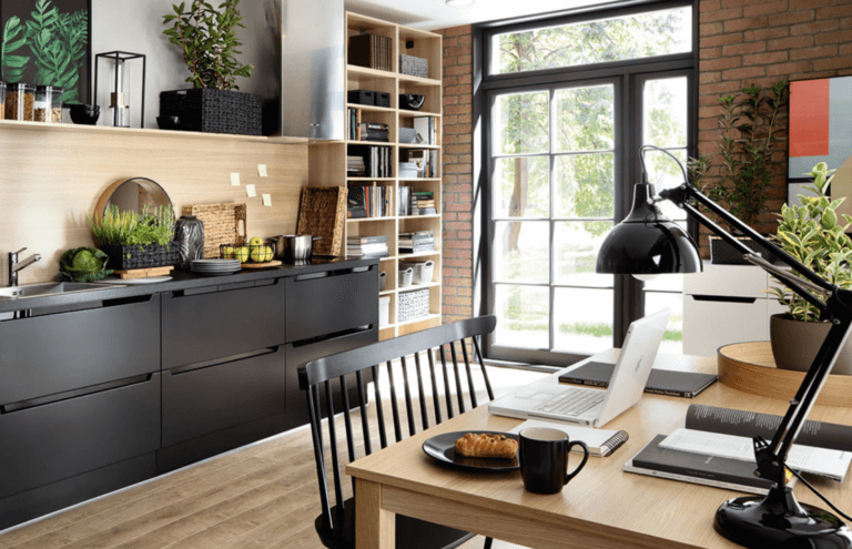 kuchnia w stylu loft