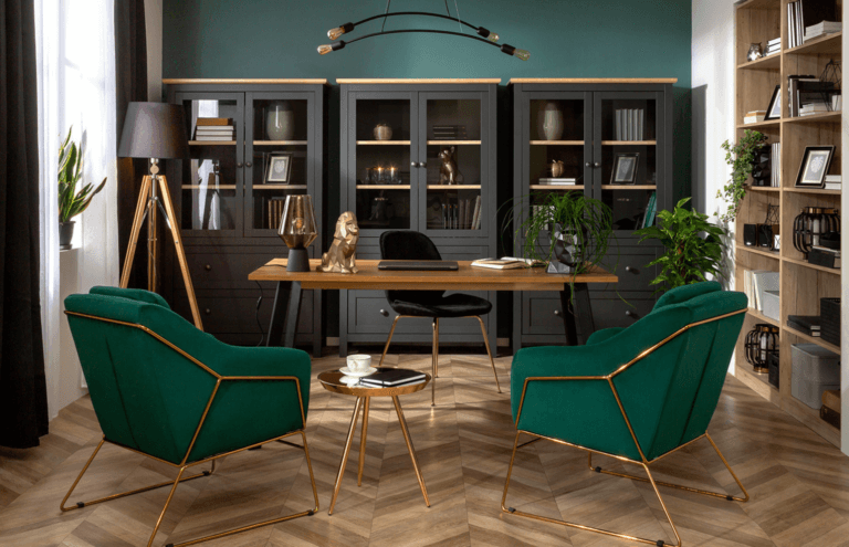 gabinet w stylu art deco