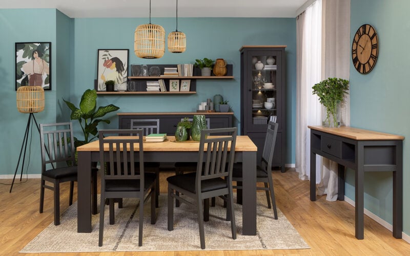 Jadalnia w stylu skandynawskim - Hesen