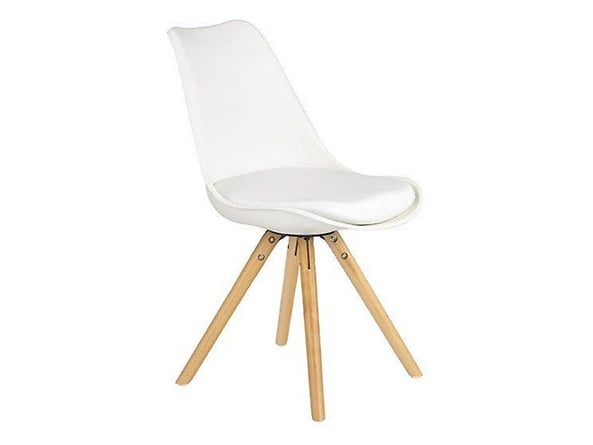 Krzesło K-201 w kolorze białym