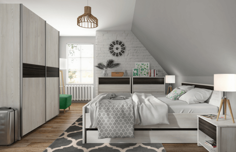 garderoba na poddaszu