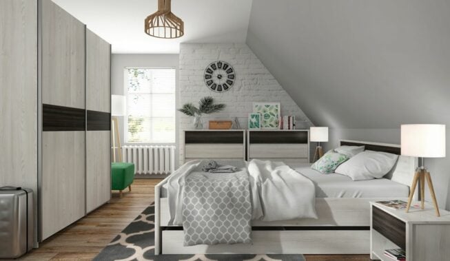 Jak pogodzić salon z sypialnią?