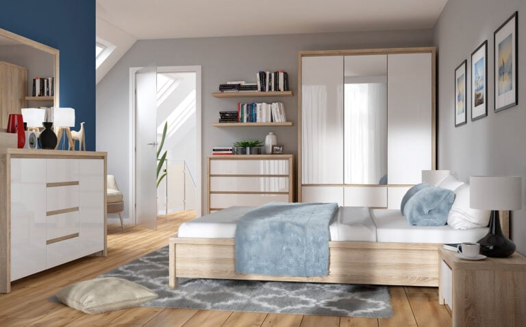 Sypialnia na poddaszu