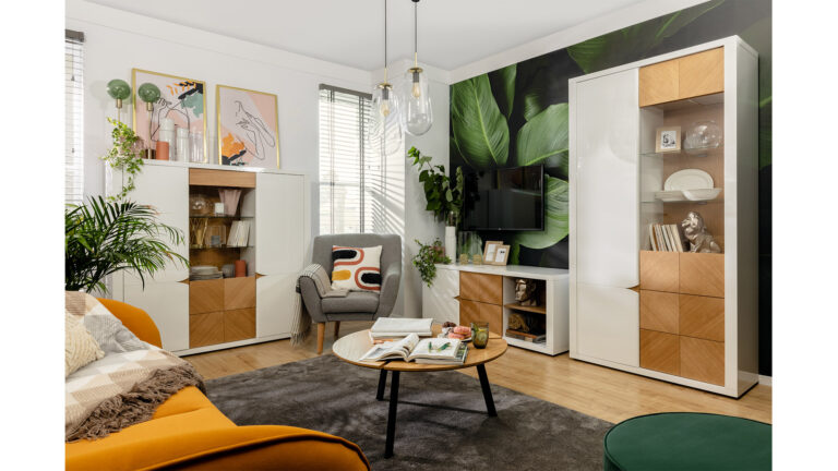 Salon w stylu urban jungle