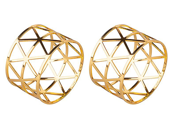 Obrączki na serwetki trójkąty