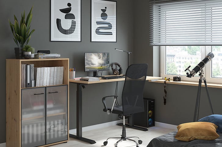 Gabinet z biurkiem Space Office