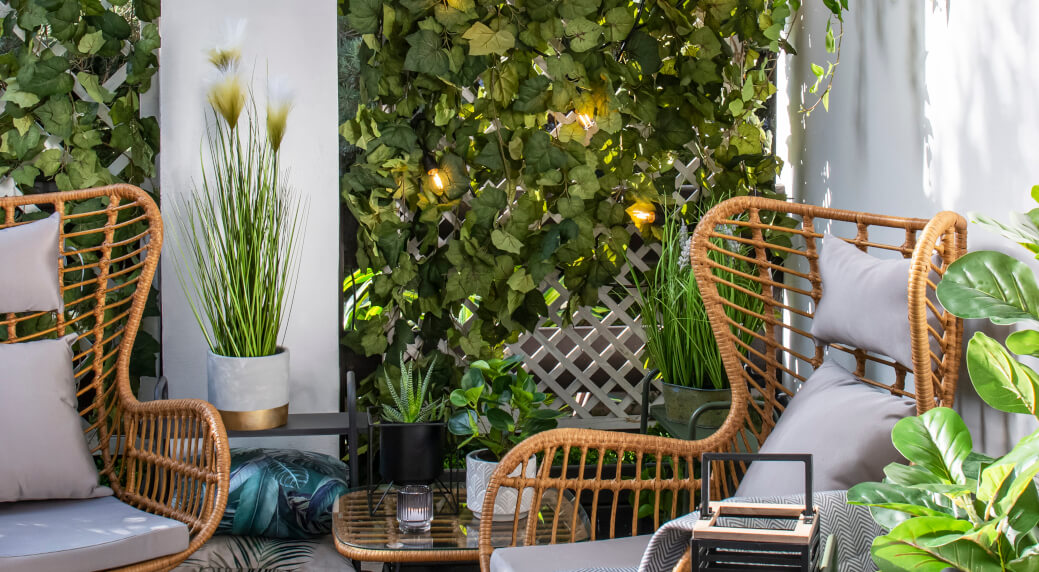 rośliny na balkon