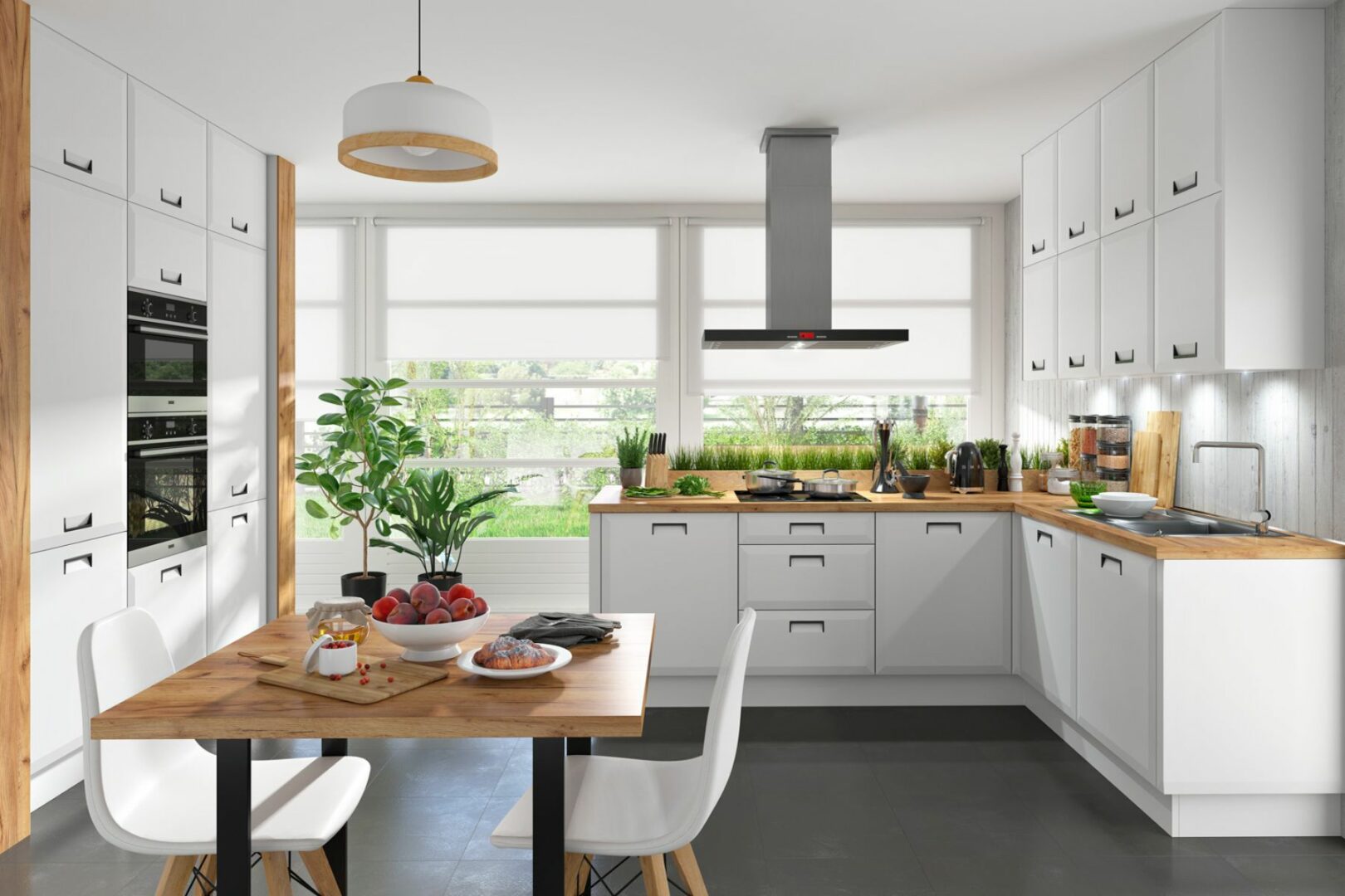 kuchnia przejściowa jak urządzić