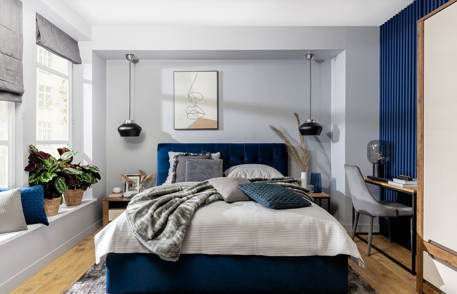 parapet w sypialni aranżacje