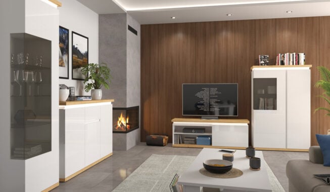 Salon w stylu włoskim – aranżacje