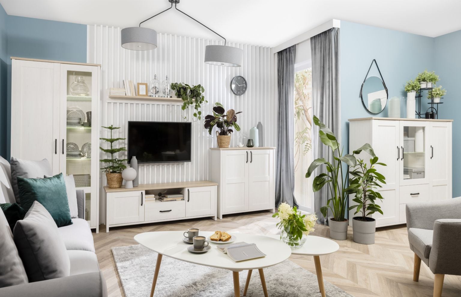 wykusz w pomieszczeniu