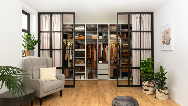 garderoba na poddaszu