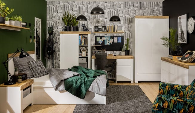 Nowoczesny pokój młodzieżowy – inspiracje