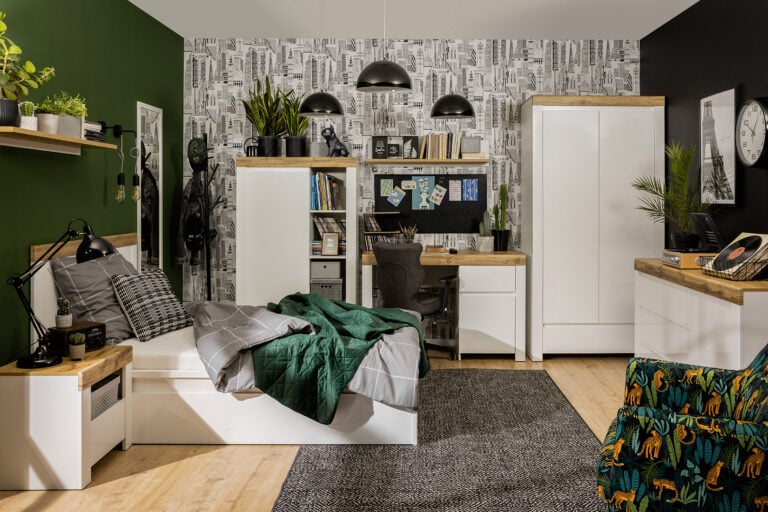 Pokój młodzieżowy z kolekcją Holten