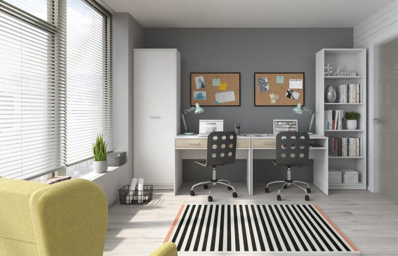 Kolekcja Nepo Plus w domowym biurze