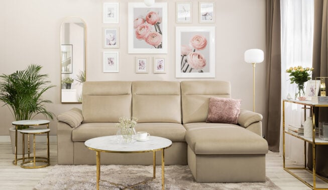 Obraz do salonu glamour – 6 propozycji, które skradną Twoje serce!