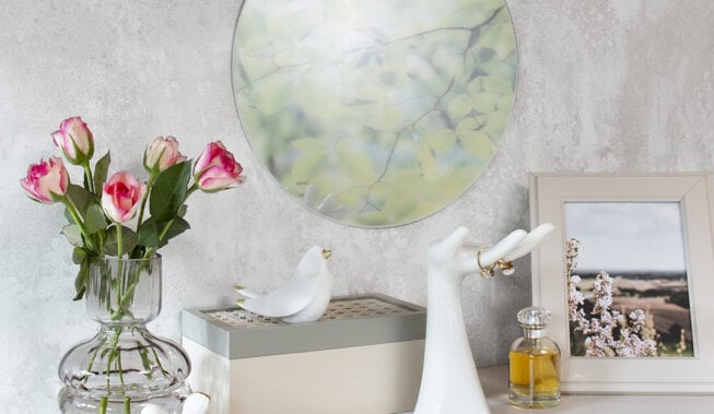 5 sposobów na to, jak ozdobić lustro bez ramy