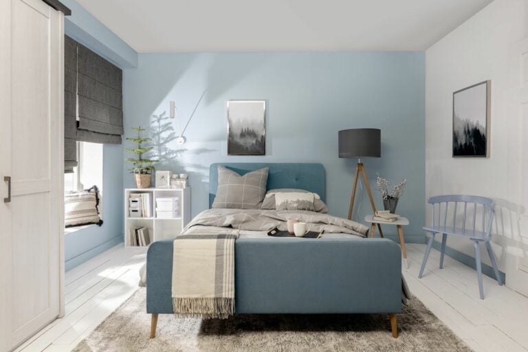 uspokajające kolory do sypialni