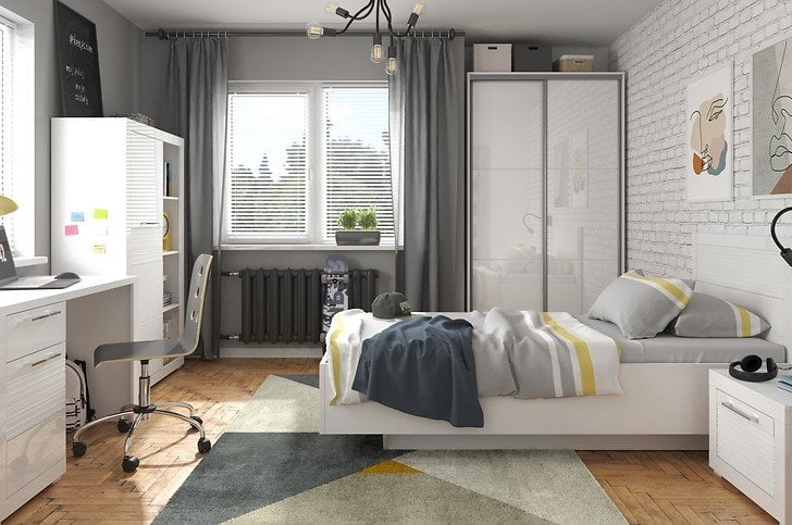 ŁÓŻKO Z POJEMNIKIEM FLAMES