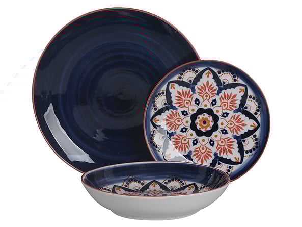 Komplet obiadowy Azulejos