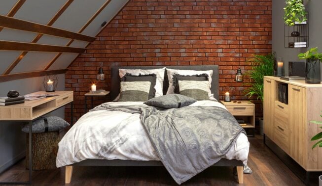 Oświetlenie sypialni na poddaszu – zainspiruj się!