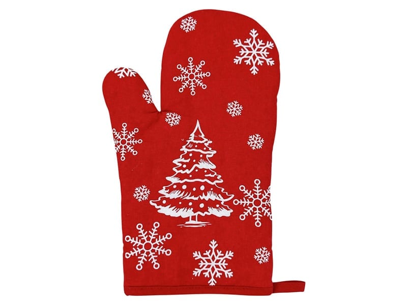 Rękawica kuchenna bawełniana zimowa