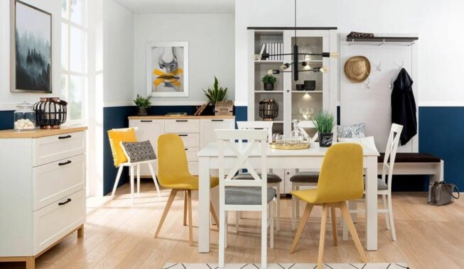 Krzesła skandynawskie — aranżacje