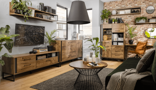 Jaki kolor ścian do brązowych mebli wybrać? Sprawdź, jaki kolor pasuje do brązu