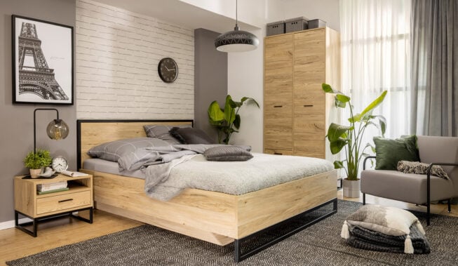 Sypialnia w stylu loft – inspiracje