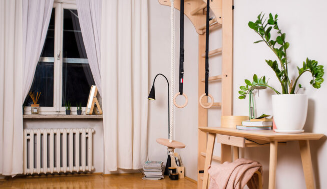 Drabinka do ćwiczeń w domu – zadbaj o aktywność całej rodziny z Black Red White