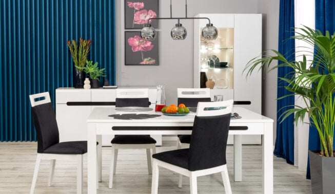 Co postawić na stole w jadalni?