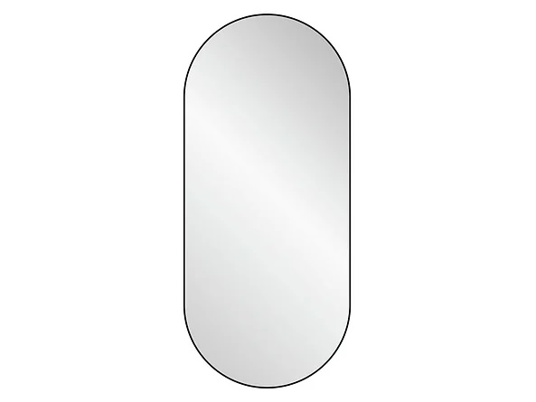 Lustro ścienne owalne