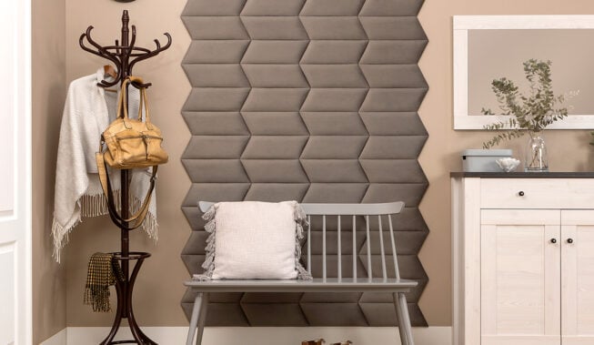 Przedpokój w kolorze cappuccino – trend 2023