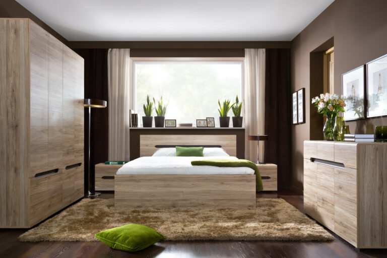 Sypialnia w stylu japońskim