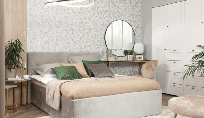 Łóżka tapicerowane do sypialni – komfortowe i stylowe do nowoczesnych wnętrz