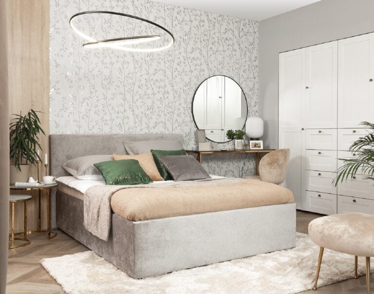 sypialnia w stylu nowojorskim