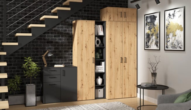 Salon z antresolą – inspiracje