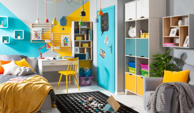 Żółta ściana w pokoju dziecka – tak czy nie?